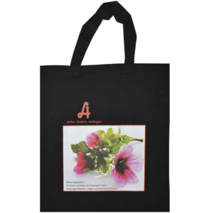 Cotton bag with photo transfer printing