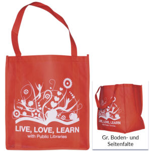 PP non-woven bag with large bottom and side gusset